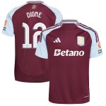 aston villa adidas home shirt 2024-25 with digne 12 cup printing Collection - Official Aston Villa Kits