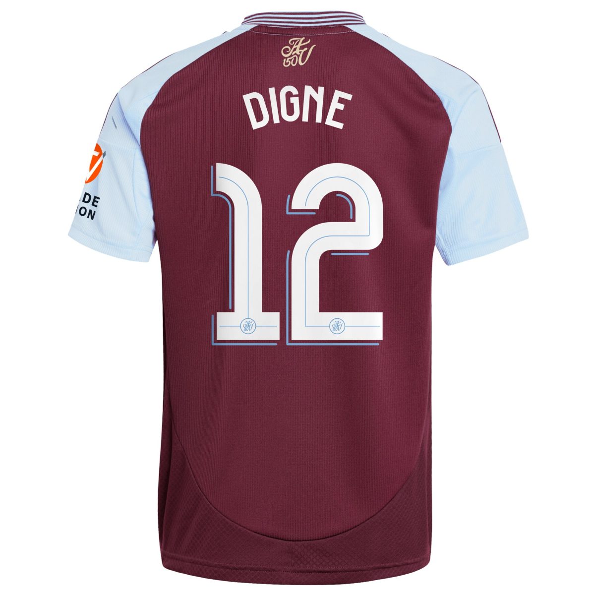 aston villa adidas home shirt 2024-25 with digne 12 cup printing Collection - Official Aston Villa Kits