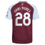 aston villa adidas home shirt 2024-25 with gabi nunes 28 cup printing Collection - Official Aston Villa Kits