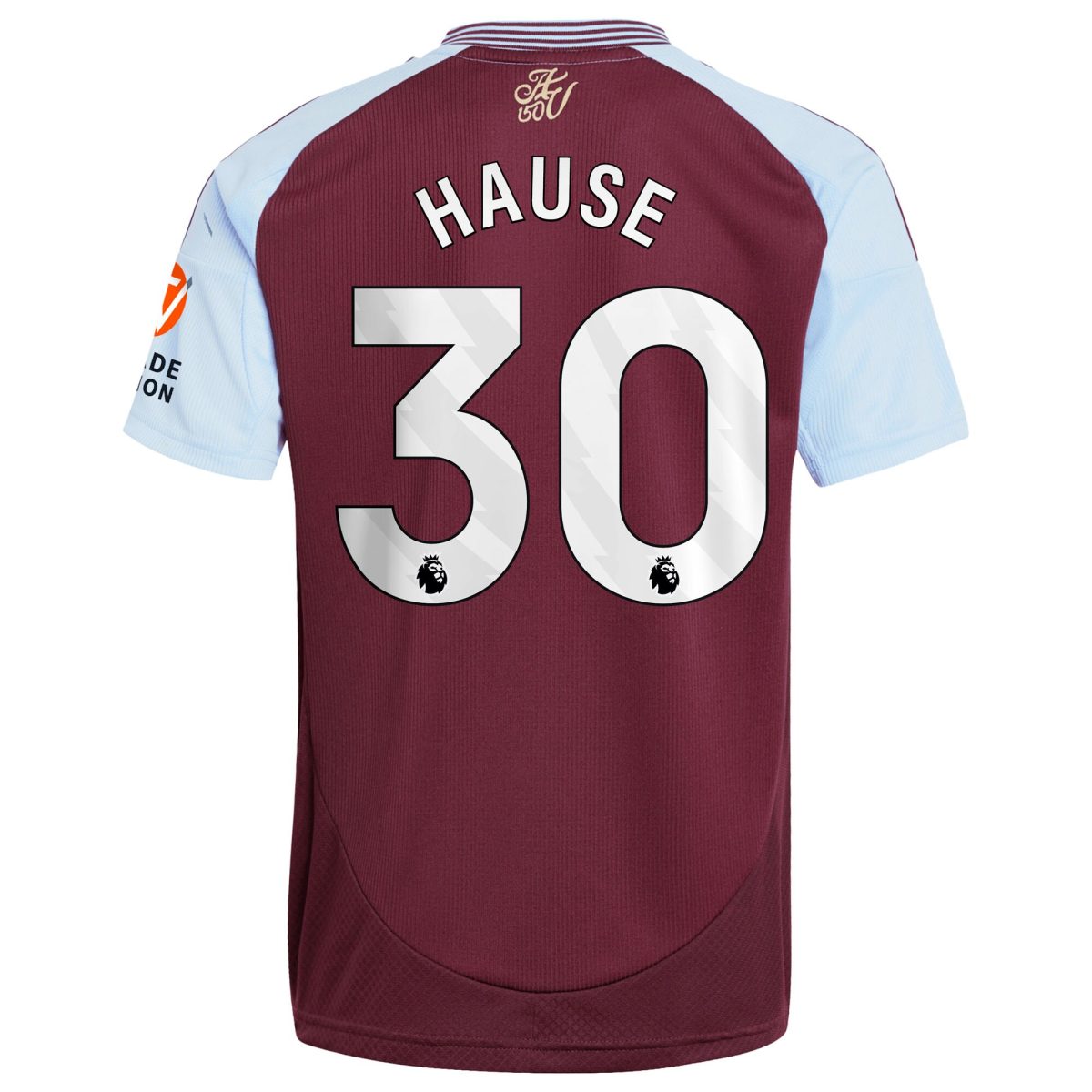 aston villa adidas home shirt 2024-25 with hause 30 printing Collection - Official Aston Villa Kits