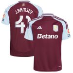 aston villa adidas home shirt 2024-25 with j. ramsey 41 cup printing Collection - Official Aston Villa Kits