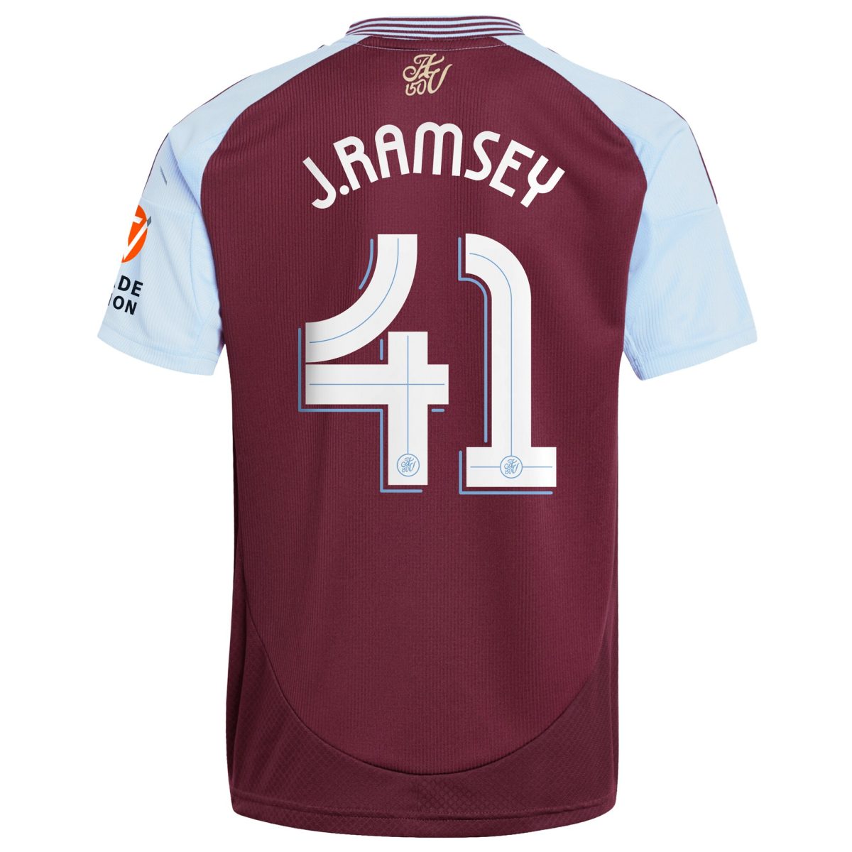 aston villa adidas home shirt 2024-25 with j. ramsey 41 cup printing Collection - Official Aston Villa Kits