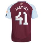 aston villa adidas home shirt 2024-25 with j. ramsey 41 cup printing Collection - Official Aston Villa Kits