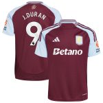 aston villa adidas home shirt 2024-25 with j.duran 9 printing Collection - Official Aston Villa Kits