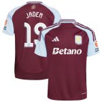 aston villa adidas home shirt 2024-25 with jaden 19 cup printing Collection - Official Aston Villa Kits