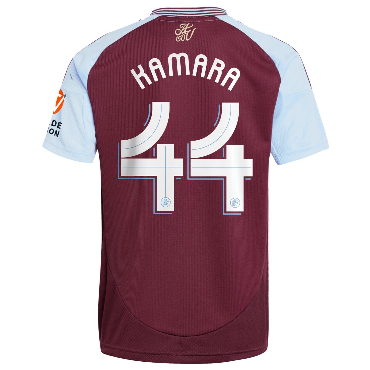 aston villa adidas home shirt 2024-25 with kamara 44 cup printing Collection - Official Aston Villa Kits