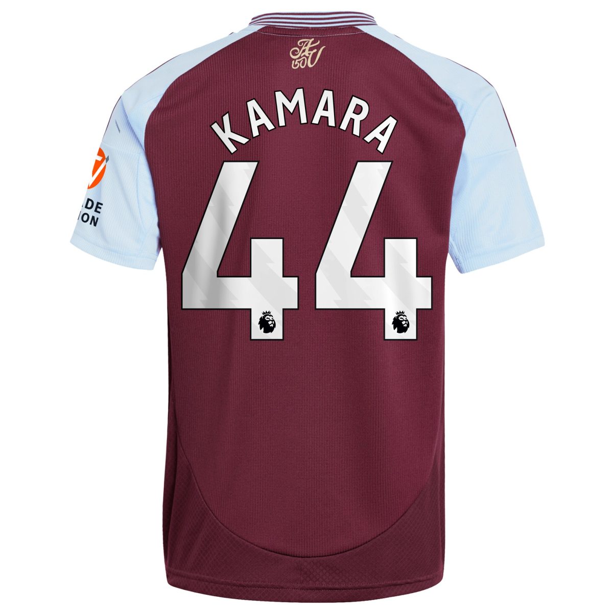 aston villa adidas home shirt 2024-25 with kamara 44 printing Collection - Official Aston Villa Kits