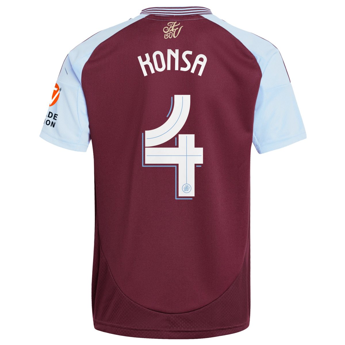 aston villa adidas home shirt 2024-25 with konsa 4 cup printing Collection - Official Aston Villa Kits