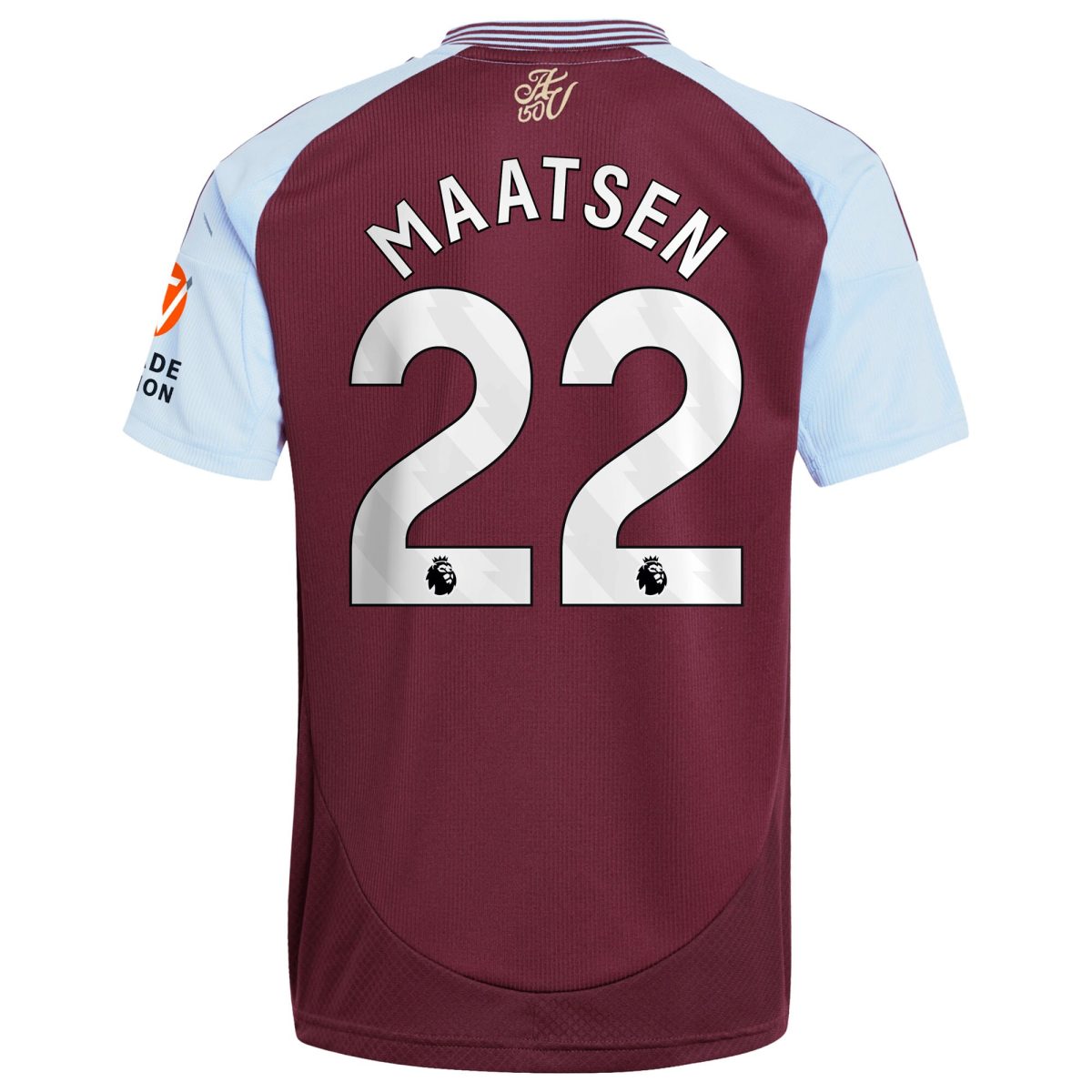 aston villa adidas home shirt 2024-25 with maatsen 22 printing Collection - Official Aston Villa Kits