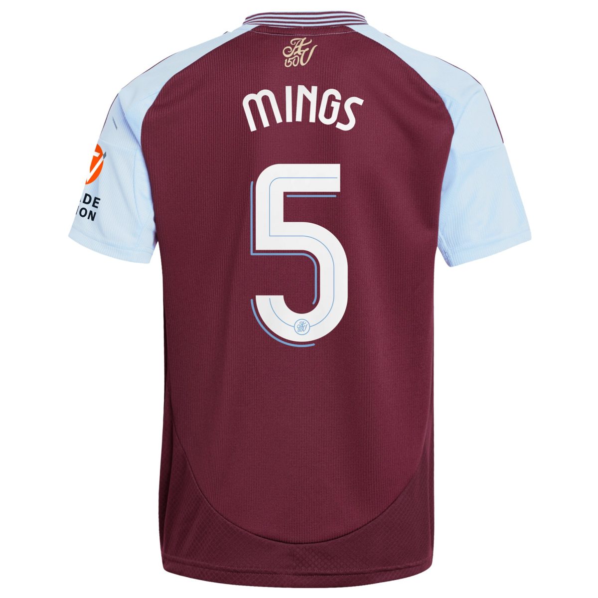 aston villa adidas home shirt 2024-25 with mings 5 cup printing Collection - Official Aston Villa Kits