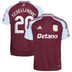 aston villa adidas home shirt 2024-25 with nedeljković 20 cup printing Collection - Official Aston Villa Kits
