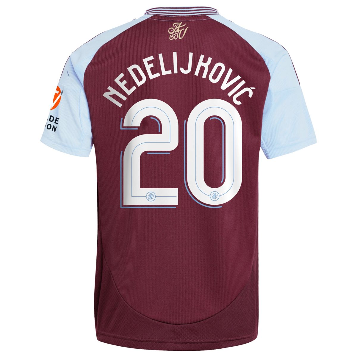 aston villa adidas home shirt 2024-25 with nedeljković 20 cup printing Collection - Official Aston Villa Kits