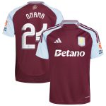 aston villa adidas home shirt 2024-25 with onana 24 cup printing Collection - Official Aston Villa Kits