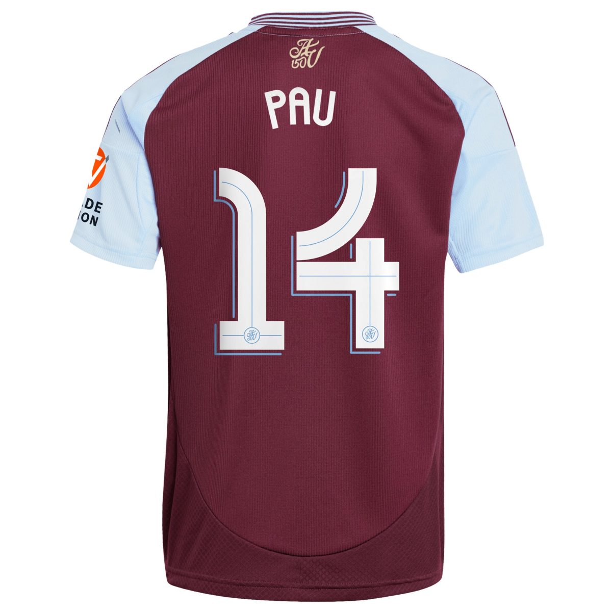 aston villa adidas home shirt 2024-25 with pau 14 cup printing Collection - Official Aston Villa Kits