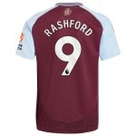 aston villa adidas home shirt 2024-25 with rashford 9 printing Collection - Official Aston Villa Kits