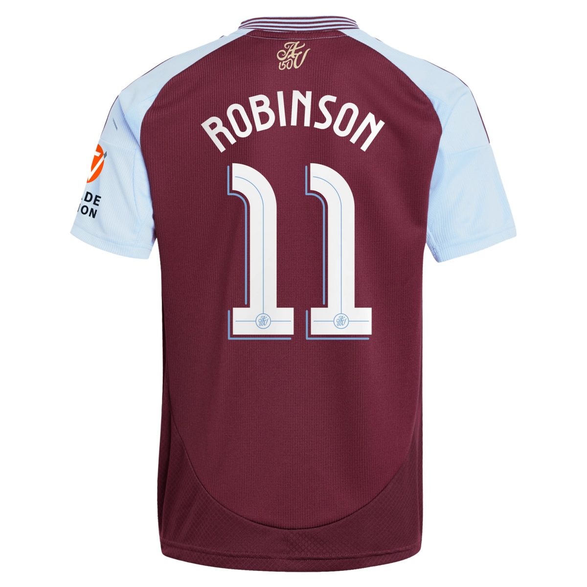 aston villa adidas home shirt 2024-25 with robinson 11 cup printing Collection - Official Aston Villa Kits