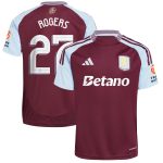 aston villa adidas home shirt 2024-25 with rogers 27 cup printing Collection - Official Aston Villa Kits