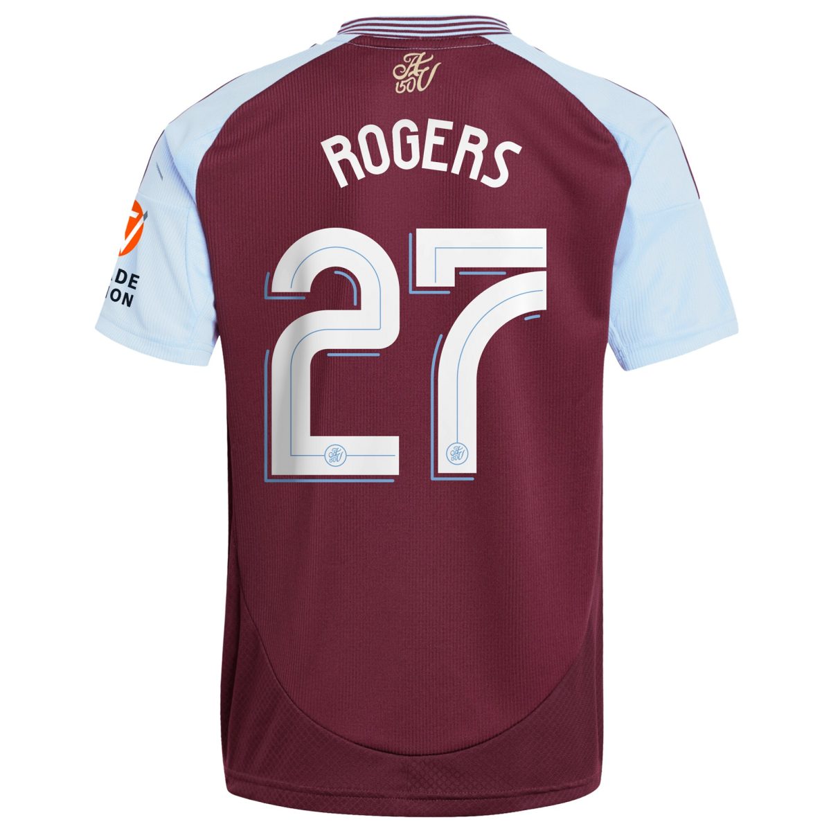 aston villa adidas home shirt 2024-25 with rogers 27 cup printing Collection - Official Aston Villa Kits