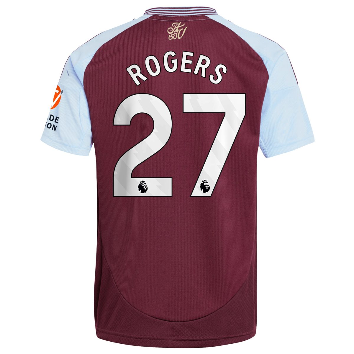 aston villa adidas home shirt 2024-25 with rogers 27 printing Collection - Official Aston Villa Kits