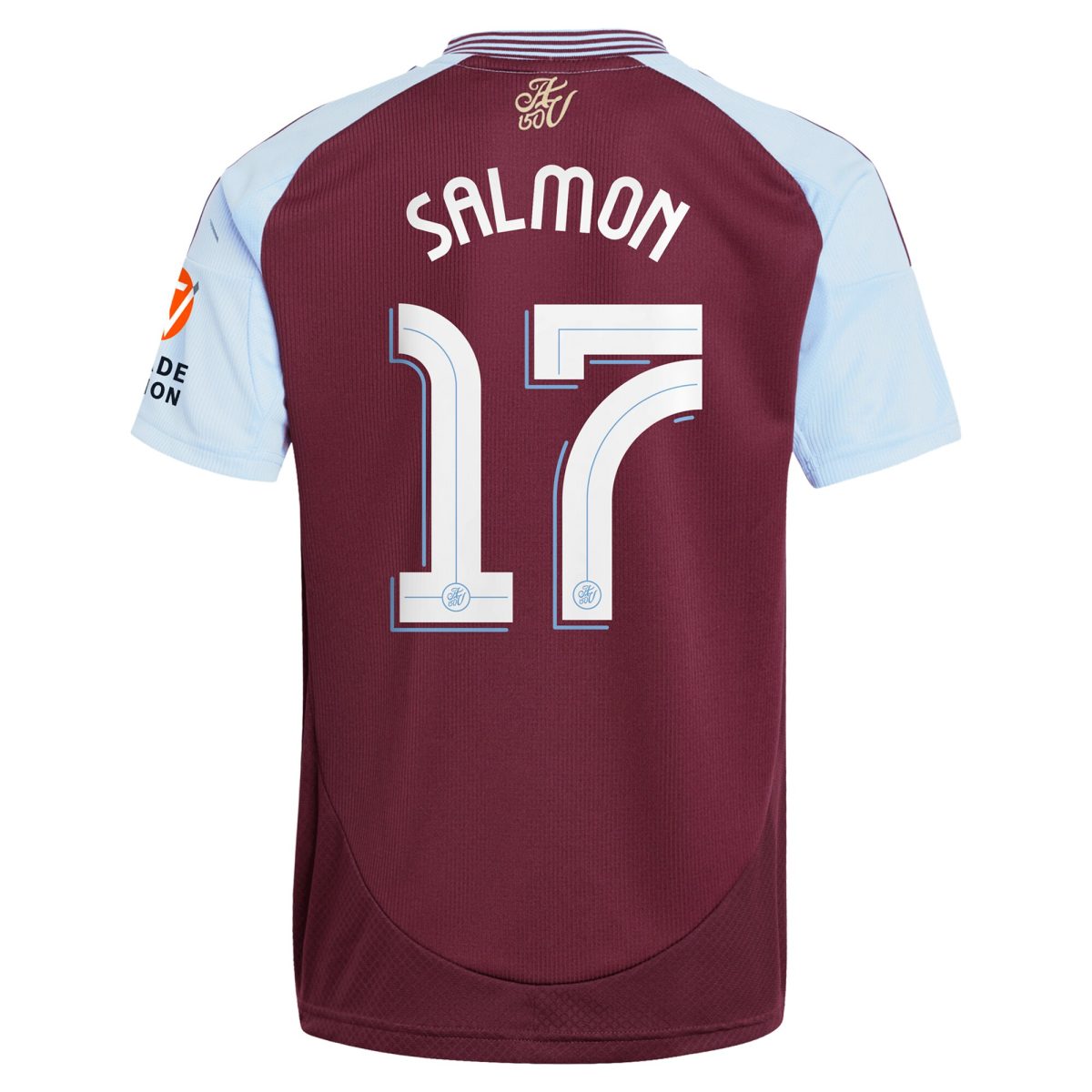 aston villa adidas home shirt 2024-25 with salmon 17 cup printing Collection - Official Aston Villa Kits