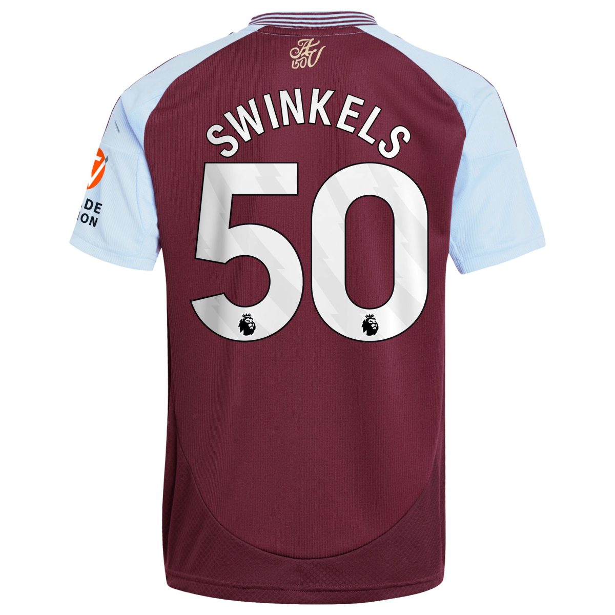 aston villa adidas home shirt 2024-25 with swinkels 50 printing Collection - Official Aston Villa Kits
