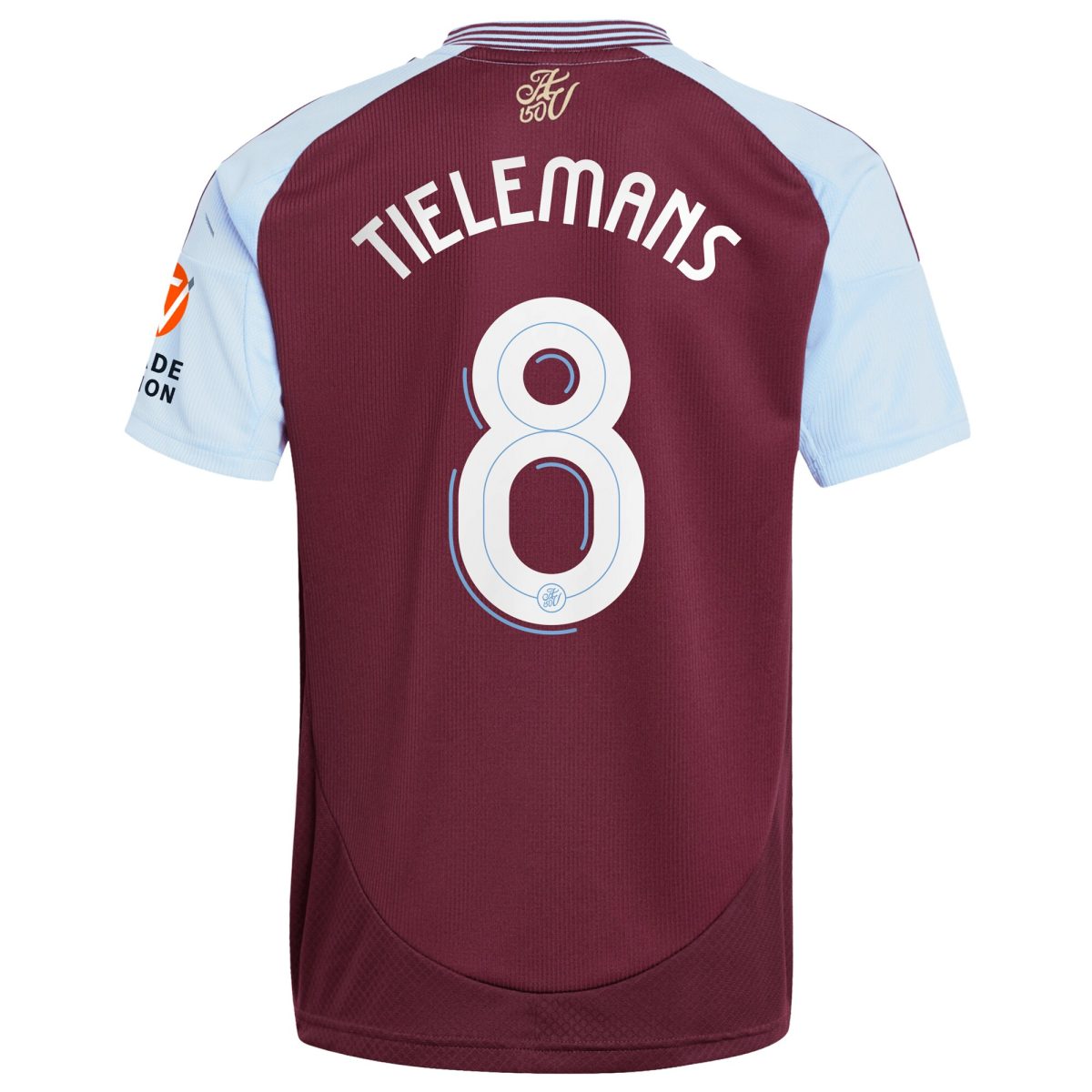 aston villa adidas home shirt 2024-25 with tielemans 8 cup printing Collection - Official Aston Villa Kits