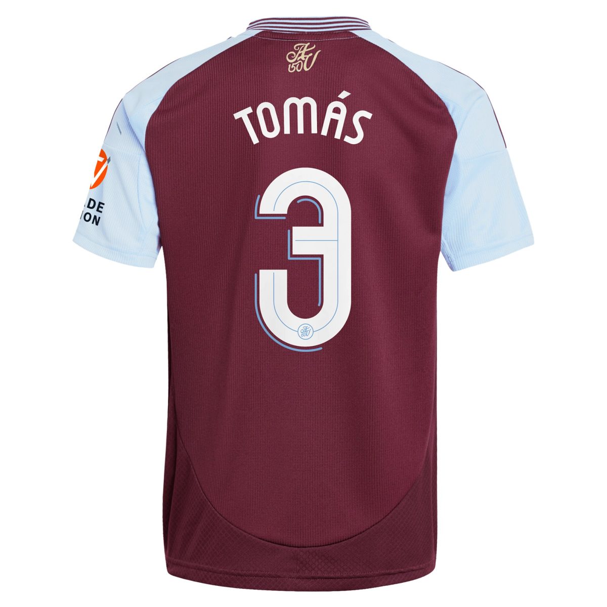 aston villa adidas home shirt 2024-25 with tomás 3 cup printing Collection - Official Aston Villa Kits
