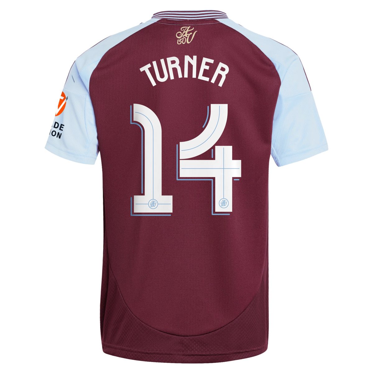aston villa adidas home shirt 2024-25 with turner 14 cup printing Collection - Official Aston Villa Kits