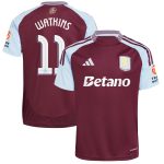 aston villa adidas home shirt 2024-25 with watkins 11 cup printing Collection - Official Aston Villa Kits