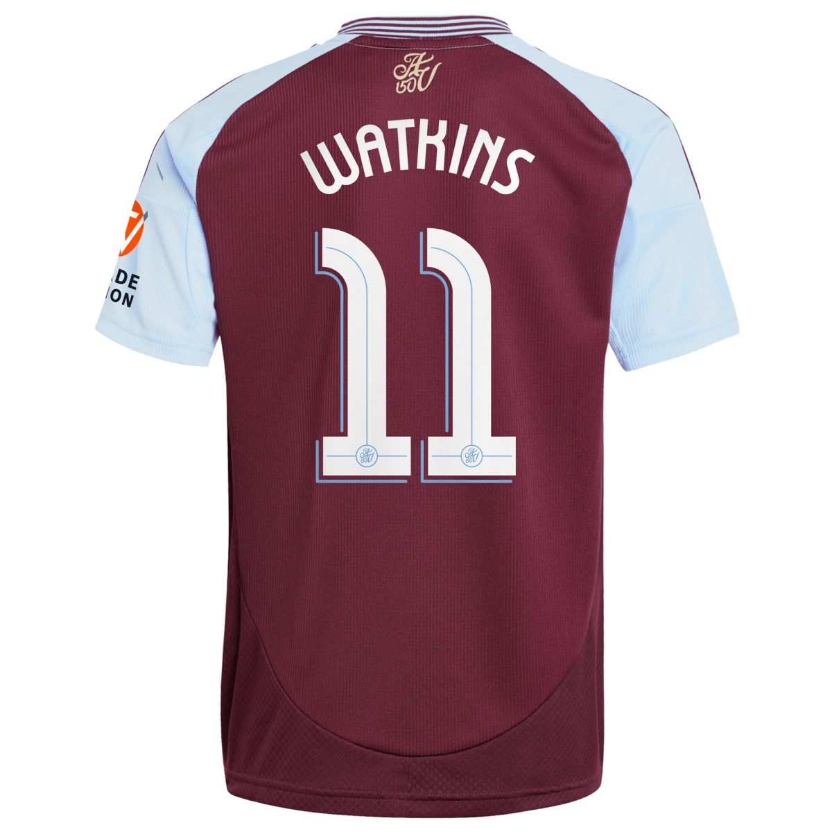 aston villa adidas home shirt 2024-25 with watkins 11 cup printing Collection - Official Aston Villa Kits