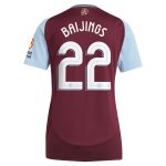 aston villa adidas home shirt 2024-25 – womens with baijings 22 cup printing Collection - Official Aston Villa Kits