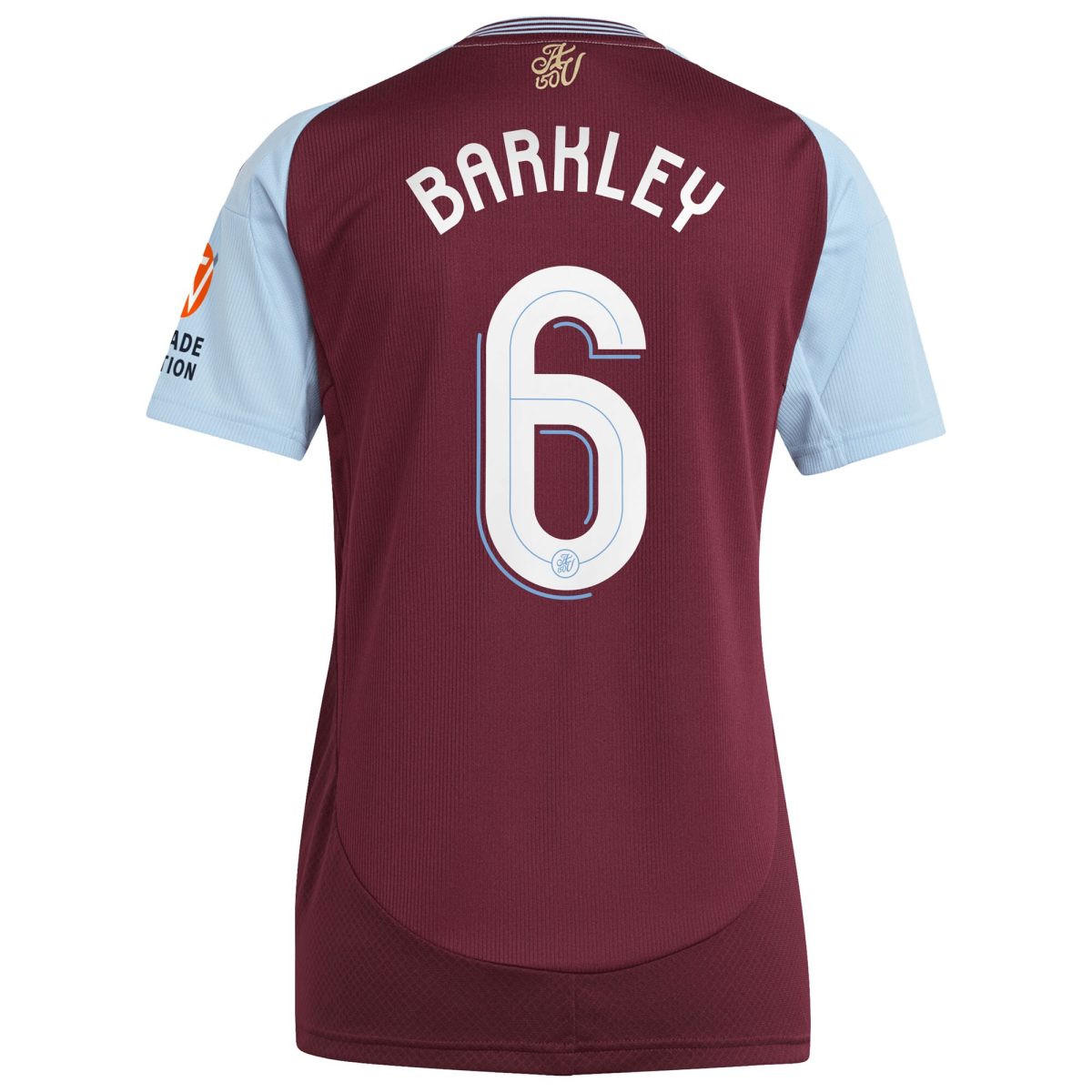 aston villa adidas home shirt 2024-25 – womens with barkley 6 cup printing Collection - Official Aston Villa Kits
