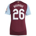 aston villa adidas home shirt 2024-25 – womens with bogarde 26 cup printing Collection - Official Aston Villa Kits