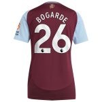aston villa adidas home shirt 2024-25 – womens with bogarde 26 printing Collection - Official Aston Villa Kits