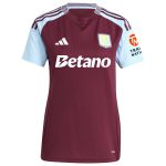aston villa adidas home shirt 2024-25 – womens with buendia 10 printing Collection - Official Aston Villa Kits