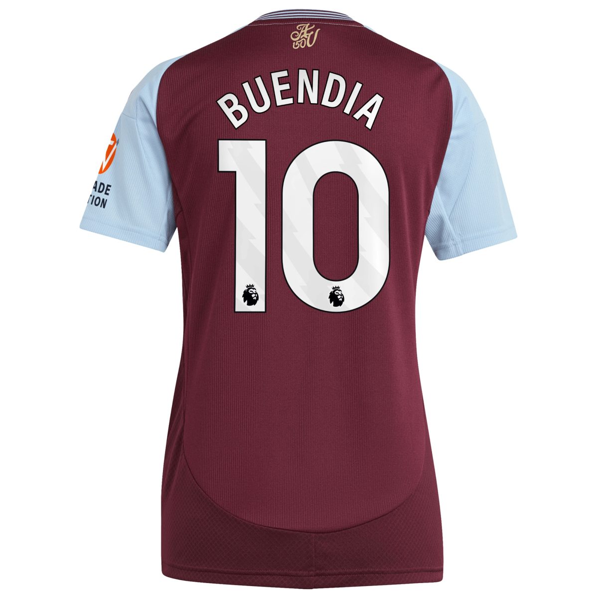 aston villa adidas home shirt 2024-25 – womens with buendia 10 printing Collection - Official Aston Villa Kits