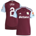 aston villa adidas home shirt 2024-25 – womens with cash 2 cup printing Collection - Official Aston Villa Kits