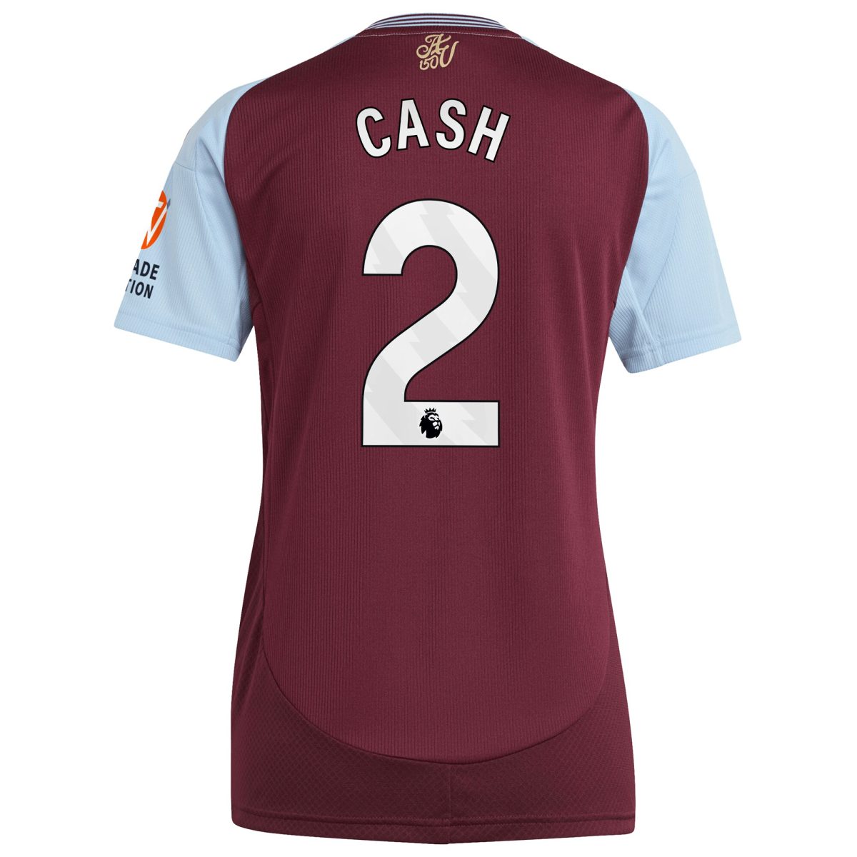 aston villa adidas home shirt 2024-25 – womens with cash 2 printing Collection - Official Aston Villa Kits