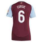aston villa adidas home shirt 2024-25 – womens with corsie 6 cup printing Collection - Official Aston Villa Kits