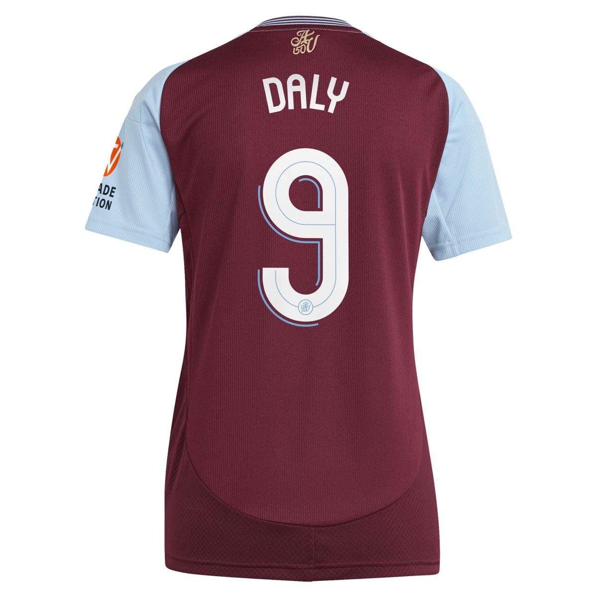 aston villa adidas home shirt 2024-25 – womens with daly 9 cup printing Collection - Official Aston Villa Kits