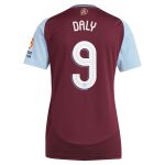 aston villa adidas home shirt 2024-25 – womens with daly 9 cup printing Collection - Official Aston Villa Kits