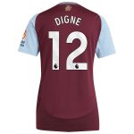 aston villa adidas home shirt 2024-25 – womens with digne 12 printing Collection - Official Aston Villa Kits