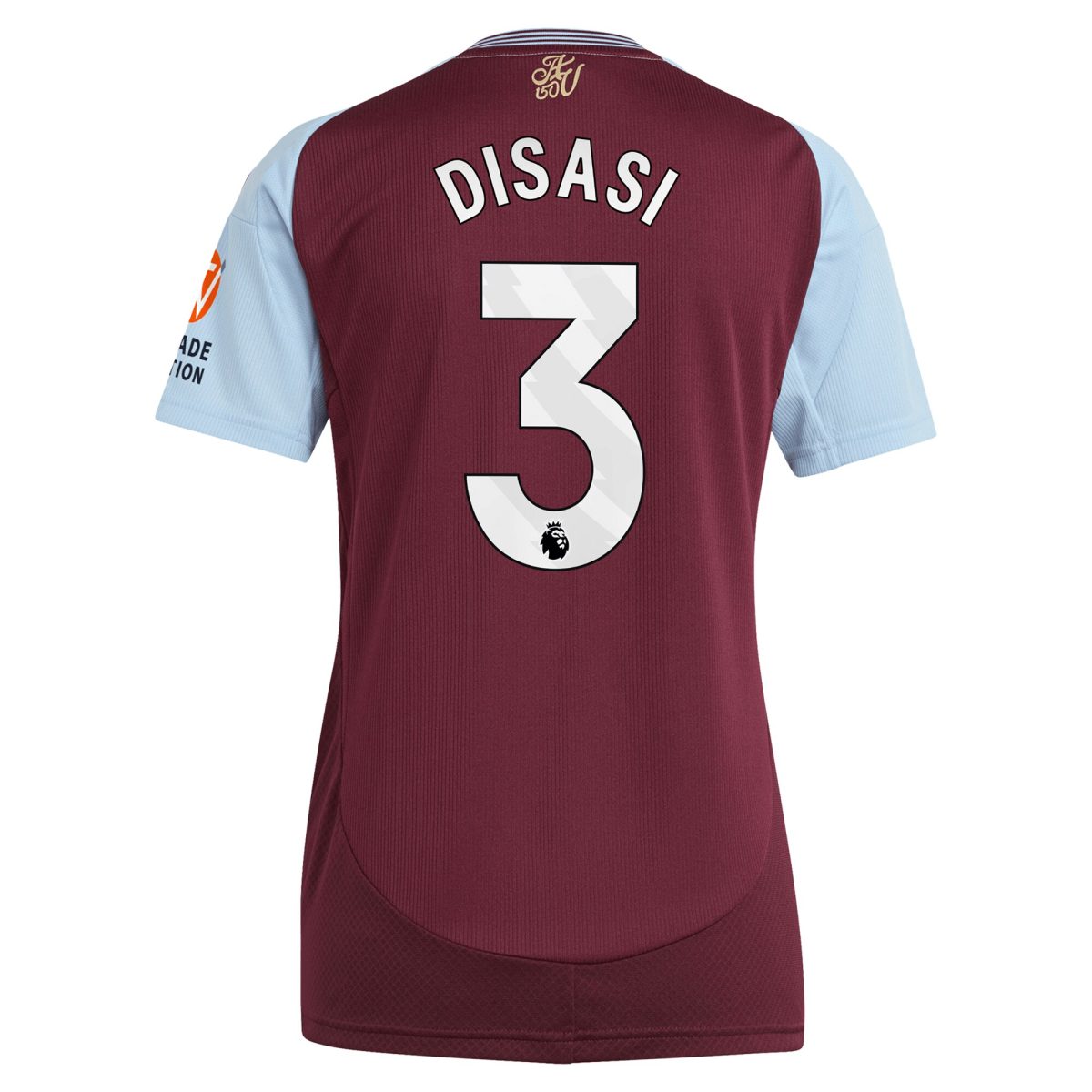 aston villa adidas home shirt 2024-25 – womens with disasi 3 printing Collection - Official Aston Villa Kits