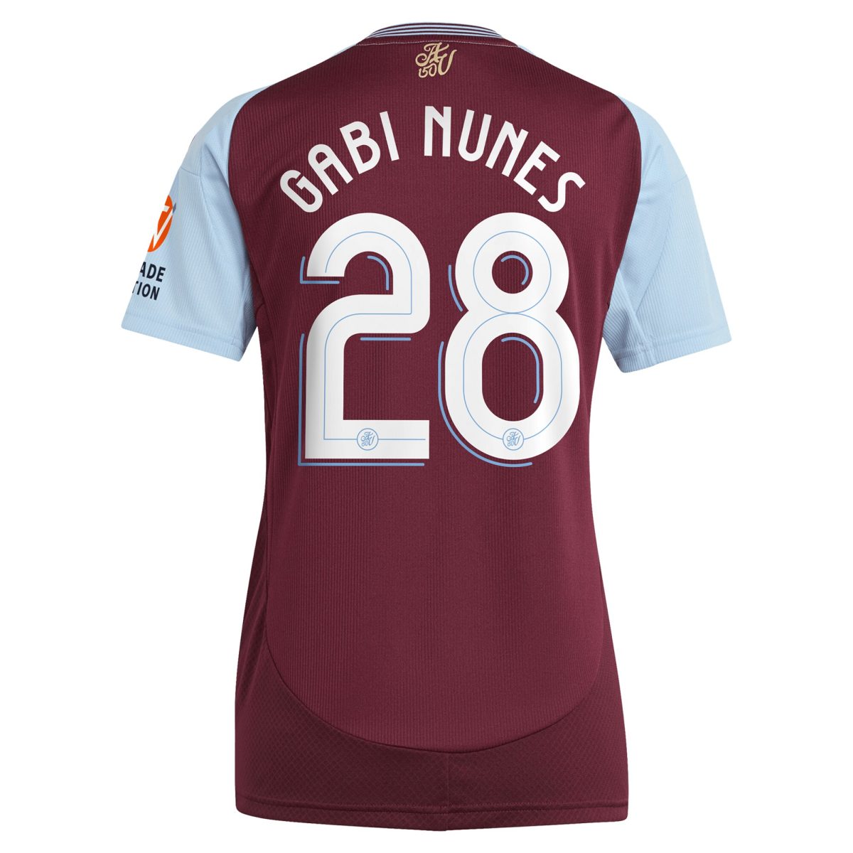 aston villa adidas home shirt 2024-25 – womens with gabi nunes 28 cup printing Collection - Official Aston Villa Kits