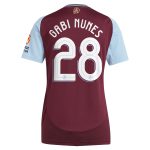 aston villa adidas home shirt 2024-25 – womens with gabi nunes 28 cup printing Collection - Official Aston Villa Kits