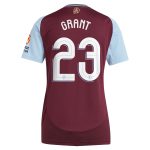 aston villa adidas home shirt 2024-25 – womens with grant 23 cup printing Collection - Official Aston Villa Kits