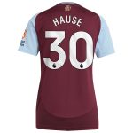 aston villa adidas home shirt 2024-25 – womens with hause 30 printing Collection - Official Aston Villa Kits