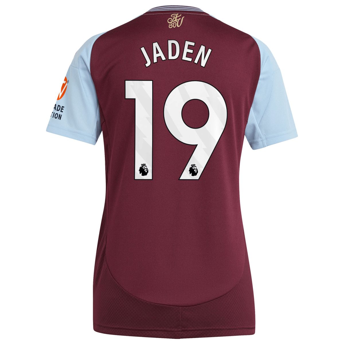 aston villa adidas home shirt 2024-25 – womens with jaden 19 printing Collection - Official Aston Villa Kits