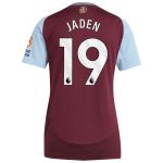 aston villa adidas home shirt 2024-25 – womens with jaden 19 printing Collection - Official Aston Villa Kits