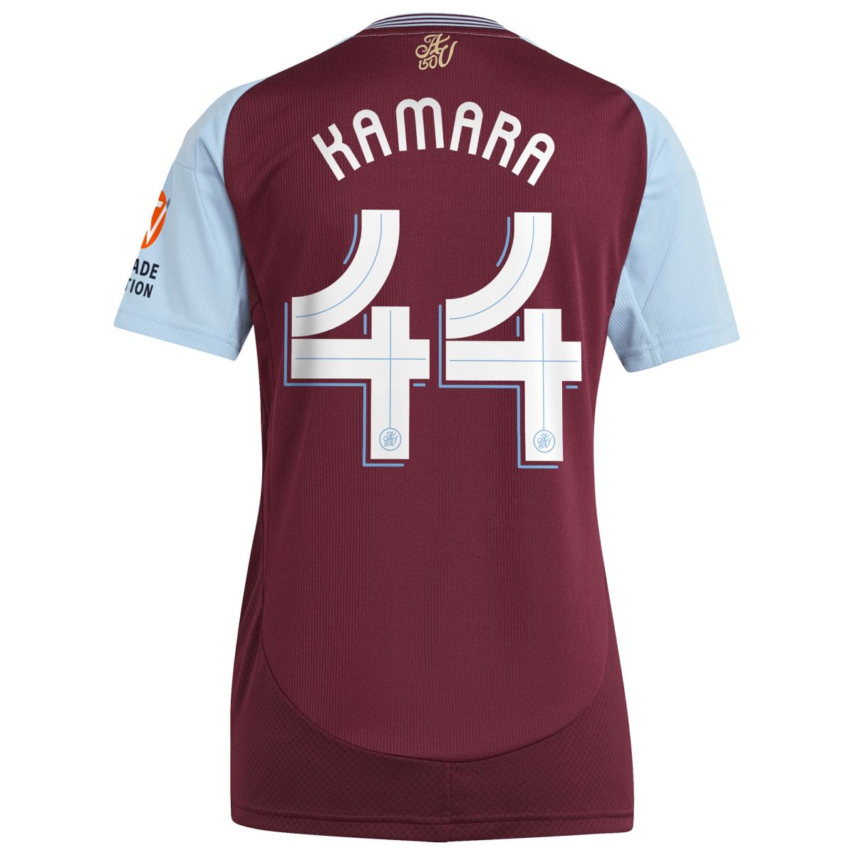 aston villa adidas home shirt 2024-25 – womens with kamara 44 cup printing Collection - Official Aston Villa Kits